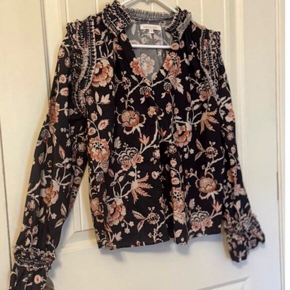 Love The Label Jessie Top in Devon Print S - Picture 4 of 10